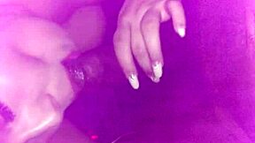 Blowjob Skills: Blonde Blondell Gives a Deepthroat Blowjob