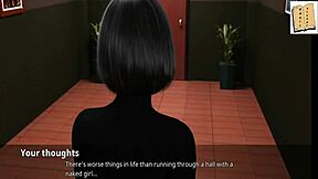 Amateur anime couple explores erotic ass play in the nude