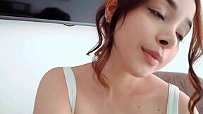 Charming Latina beauty dancing seductively on Chaturbate