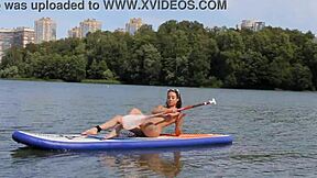 Uninhibited couple's outdoor reality: Naked and wild