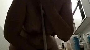 Danyza's homemade anal play as a stormtrooper
