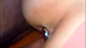 Intense anal sex with a MILF using a butt plug