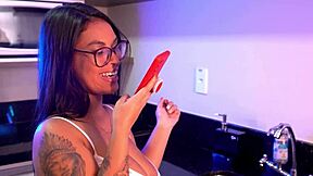 Latina babe enjoys hardcore sex with a well-endowed escort