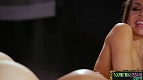 Two teen girls have sex and one squirts