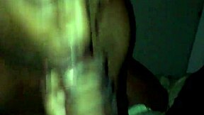 African American man gives oral sex to a well-endowed partner