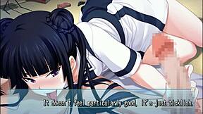 Schoolgirl Majikawa gets a coconut massage with oil with her eroge experience.