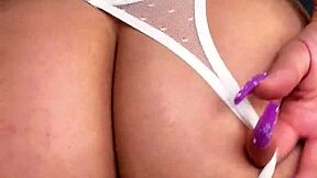 This is an anime porn video with a big ass Latina in a calinha costume