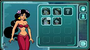 Princess Akabur's game continues with more flashing scenes
