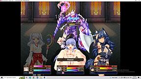 Emilia joins the brave alchemist Collette in a Kagura game