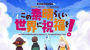 Anime porn: Konosuba, chapter 4, scene 1