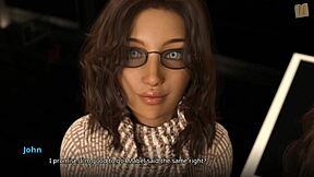 Skye’s erotic journey in adult visual novels and cartoons