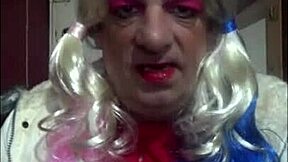 Shy bisexual crossdresser shares amateur piss video for you