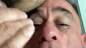 Gay blowjob leads to choking gag