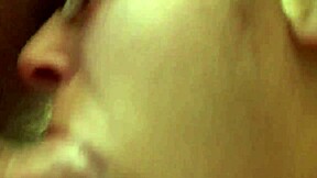 Natural tits European wife gets her muff diving fix
