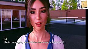 Dik chick Route 51: Hot Kiss with Jill in 3D