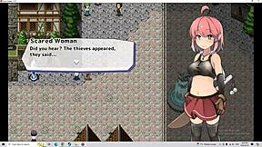 Redhead hentai boss Rune Seeker - Slime Girl - Hgame