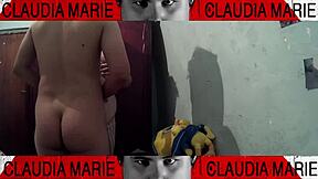 Gay masturbation and sucking tits in a hot Spanish scene