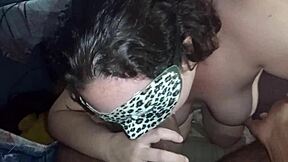 MILF humiliated by big cock in interracial threesome