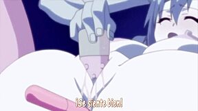Steamy hentai anime trio action unfolds
