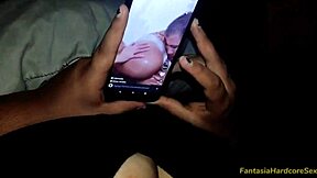 Watching my friend's hardcore TikTok videos gets me off