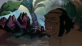Hot brunette gets wild in Savage Fantasy cartoon series