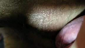 A housewife gives a blowjob to my friends at my house