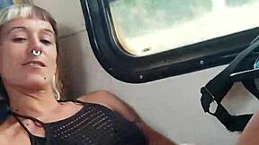 Gay friend pleasures me on public train journey