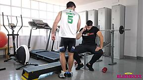 First time at the gym with Magic Javi and Kike Gil