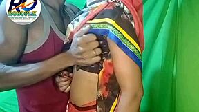Amateur aunty in gau’s ass, dirty talk and anal creampie