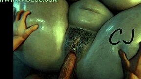 Alcina Dimitrescu gets a hard pounding from a black man
