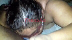 Fat BBW gets milk and cum on her ass in this amateur video