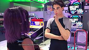 The world of video games and real life collide in this anime