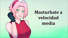Sakura’s extreme threesome in costumes and anal scenes in a European setting