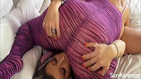 Milfs Karen Fisher and Sara Jay buzz their wet slits