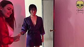 A sensual massage leads to hot and steamy sex with a MILF
