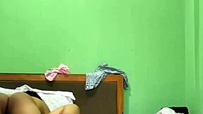 Hot Indian couple’s passionate hotel room sex scene