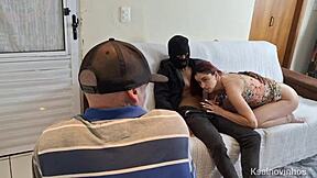 Casada has her first experience with a skilled man