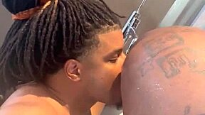 Blowing a guy in las vegas on his dick