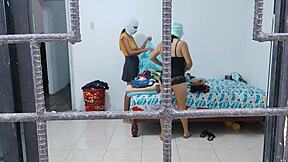 Ever Seen Horny Housewives Tease Butts and Tits While Doing Chores?