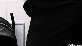 Busty Hottie Caught on Cam and Fucked Hard with Stolen Office Sex Toys