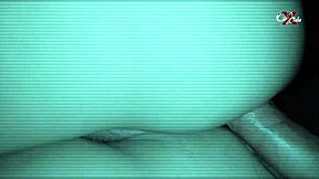 Brunette sibling's ass gets pounded in homemade video