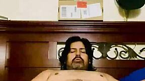 Latino amateur jerks off on his Ipad