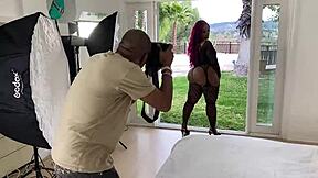 Cherokee's big booty gets a deep anal workout