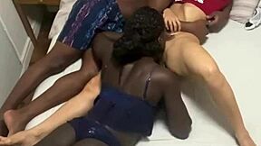 Brazilian babe Jefo and Karen Oliver request their friend to give him a blowjob