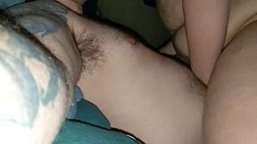 Girlfriend's big ass bounces during a sensual blowjob