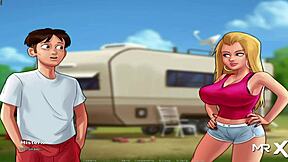 Satisfy your cravings with cartoon oiling and hot sex in 3D