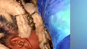 Car Chronicles: A Hairy Ebony Encounters a Stranger in WalMart and Gives Him a Sloppy Blowjob