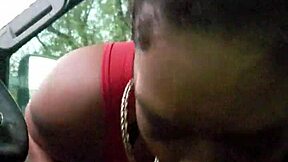 This ugly babe may not be beautiful, but she can give a mean blowjob