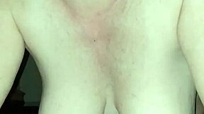Masturbating with a dildo and machine in front of camera