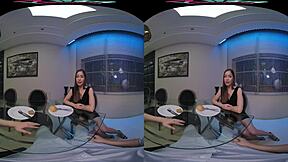 Vrhush and Jason X's reverse cowgirl with Angelica Heart